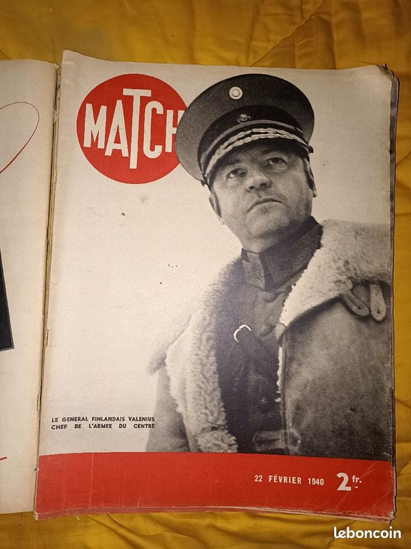 8 numéros match 1940 ww2 (image 2)