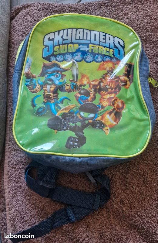Sac à dos Skylanders 43 CM Bleu Swap Force - 2cpt Bleu