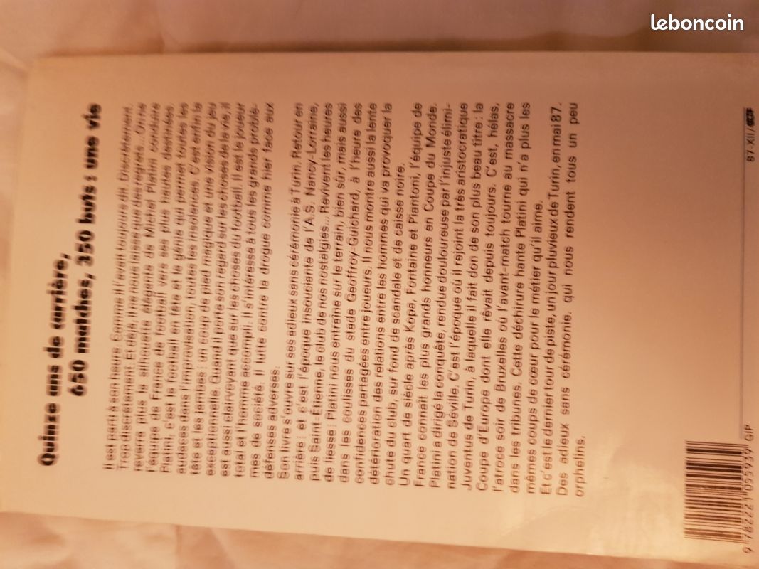 Livre de Platini (image 2)