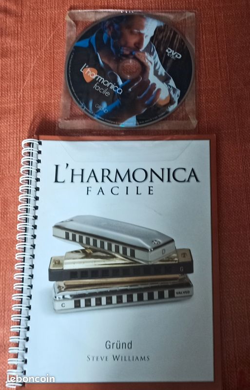 Manuel Harmonica facile + DVD (image 1)