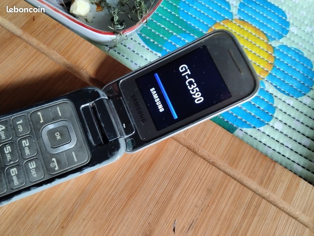 Téléphone portable a clapet (image 1)