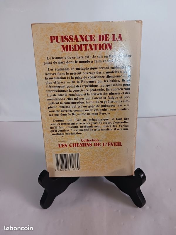 Puissance de la méditation Joseph Murphy 9782703301769 (image 3)