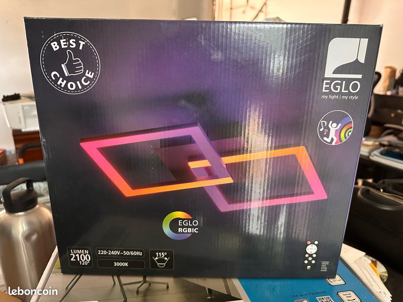 Lampe LED plafond (image 4)