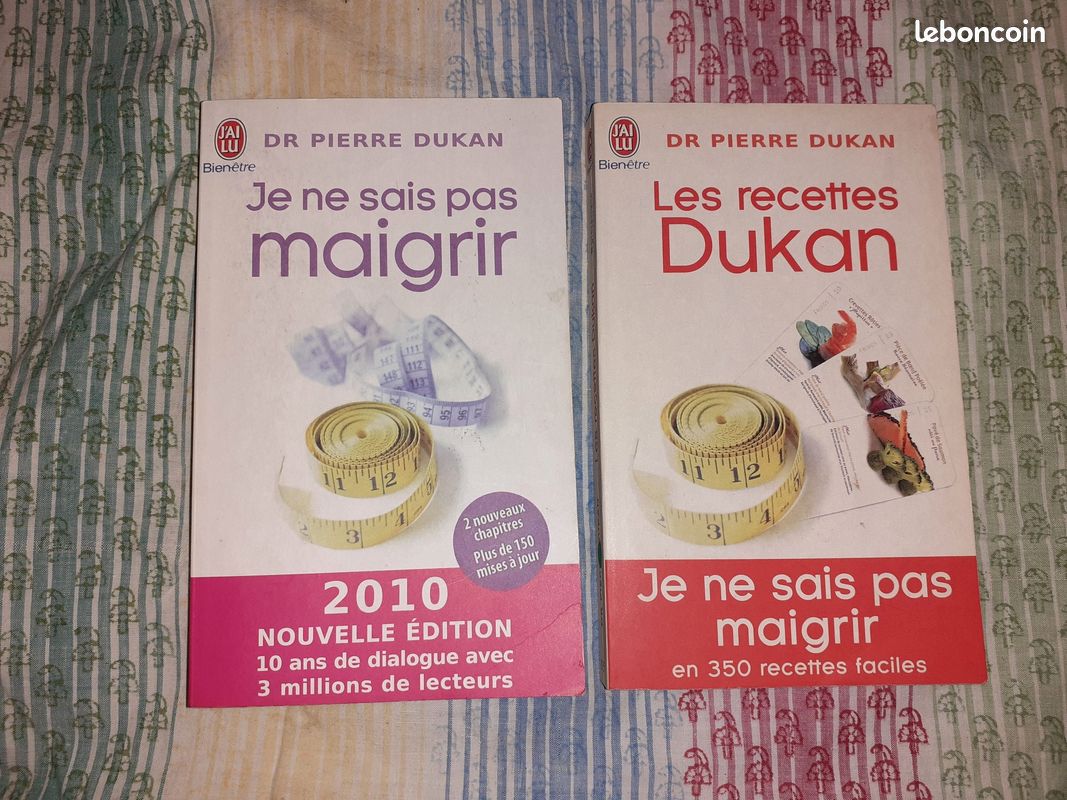 Lot de 2 livres de la méthode Dukan (image 1)