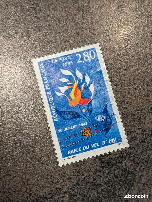 Timbre La Rafle 1995 (image 1)