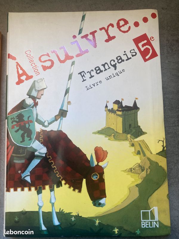Lot de 3 livres de Français 5ème (image 2)