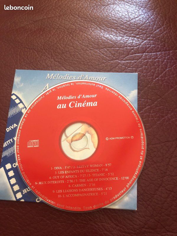 CD Mélodies d’amour au cinéma (image 4)