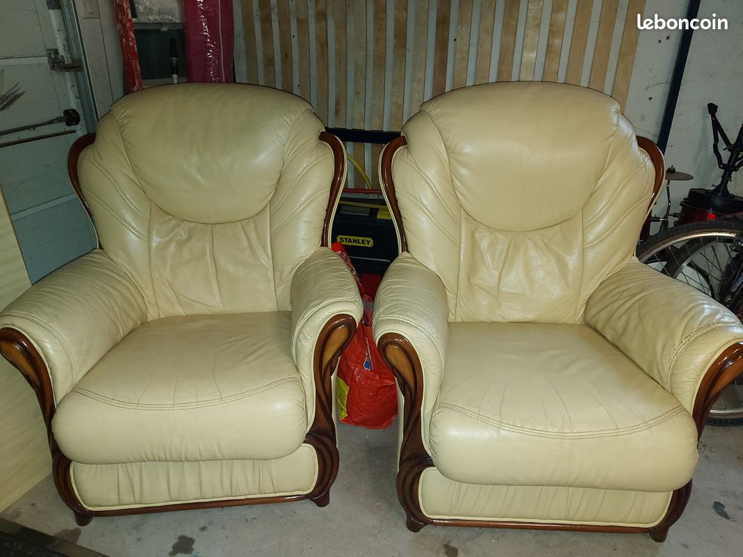 Fauteuils en cuir (image 1)