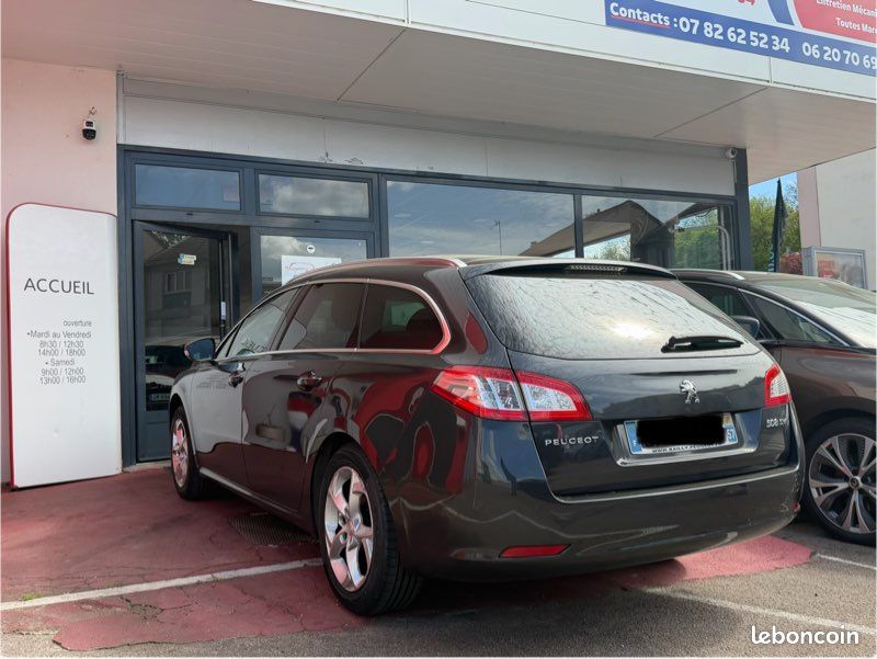 Peugeot 508 2.0 HDI 150 FELINE grande routière, noir, 7 cv, 4 portes, couleur intérieure : noir, première mise en circulation le 05/05/2014, garantie 3 mois extensible 1 ans voir condition (image 2)