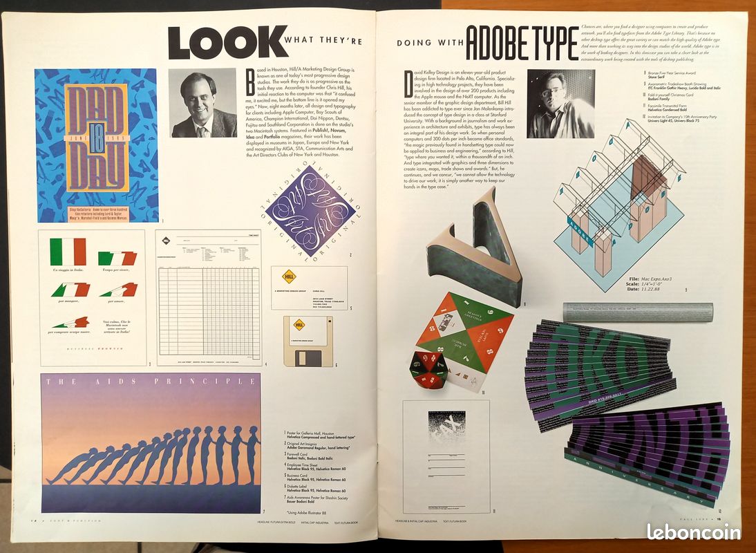 FONT & FUNCTION Fall 1989 et Spring 1990- The Adobe Type Catalog (image 3)