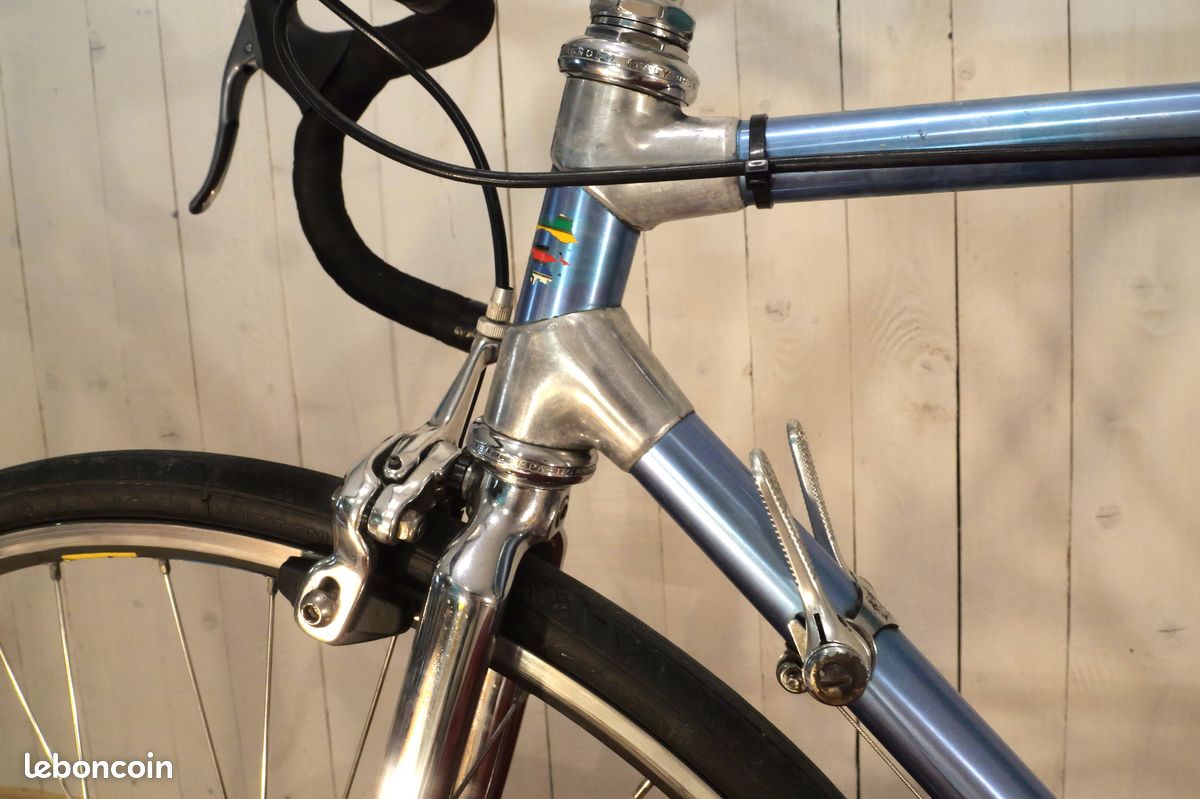 🚲Vélo de route Alan vintage – Cadre aluminium anodisé – Taille M – Prêt à rouler (image 16)
