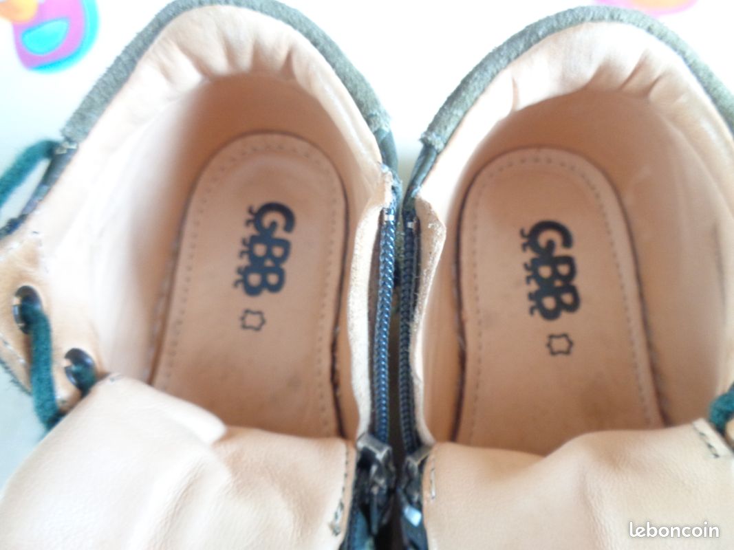 CHAUSSURES cuir GBB garçon+ CHAUSSONS BELLAMY P.22 (image 7)