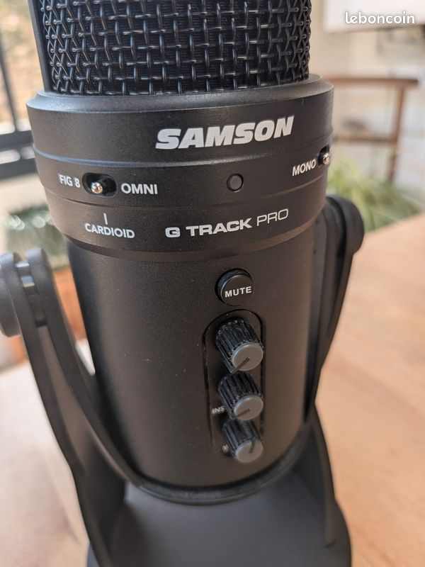 Micro Samson G-Track Pro Usb avec interface audio (image 2)