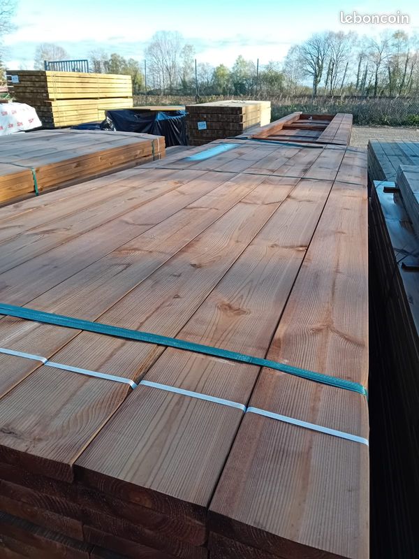 Lames de terrasse pin 27x120mm (image 2)