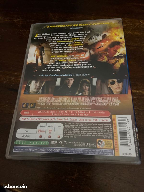 DVD Die Hard 4 (image 2)