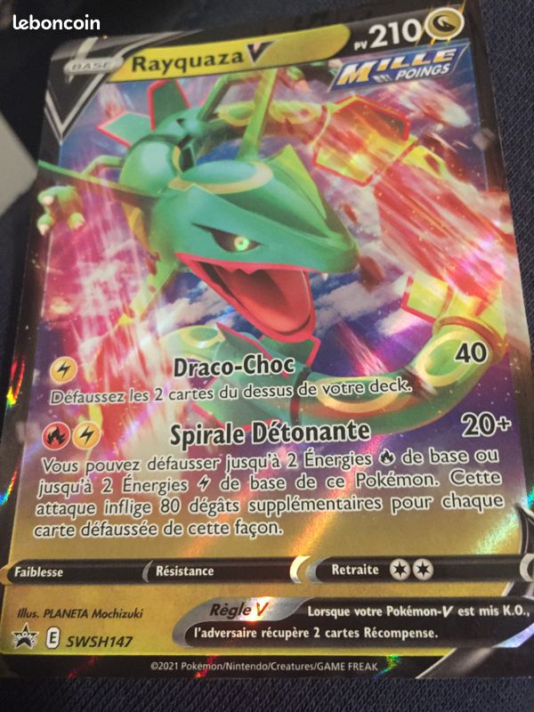 Carte Pokémon rayquaza (image 1)