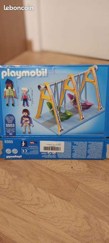 Playmobil- le Manège des bateaux à bascule, boite N°5553 (image 4)