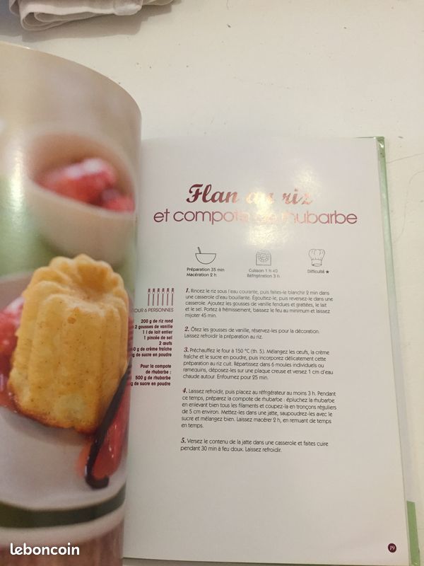 Livre recette flans charlottes (image 9)