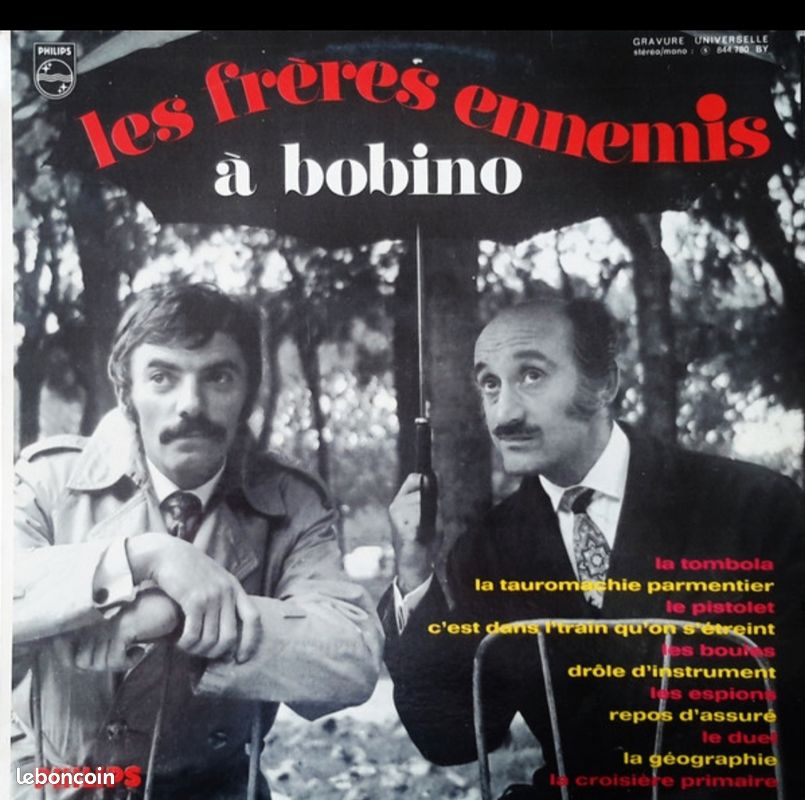 Vinyle 33t les frères ennemis a Bobino (image 1)