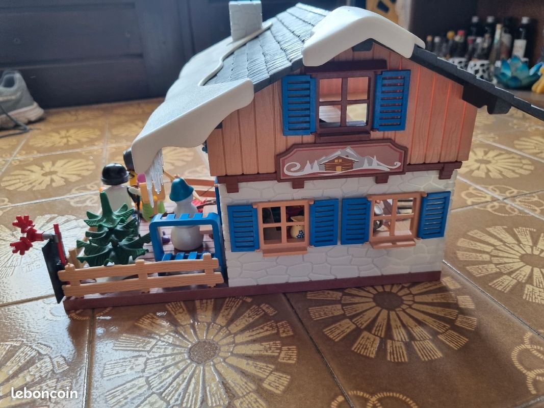 Chalet hiver Playmobil (image 4)