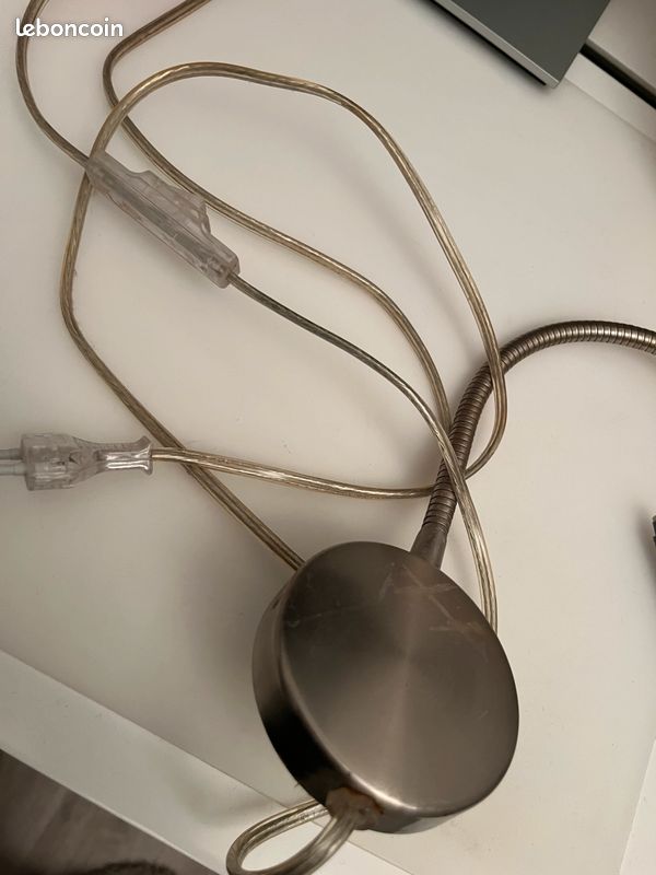 Applique orientable métal et verre dépoli (image 3)