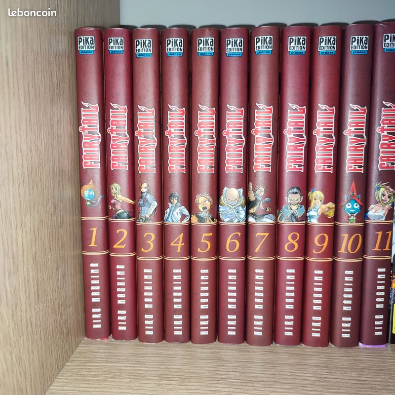 MANGA FAIRY TAIL tome 1 à 11 (image 1)