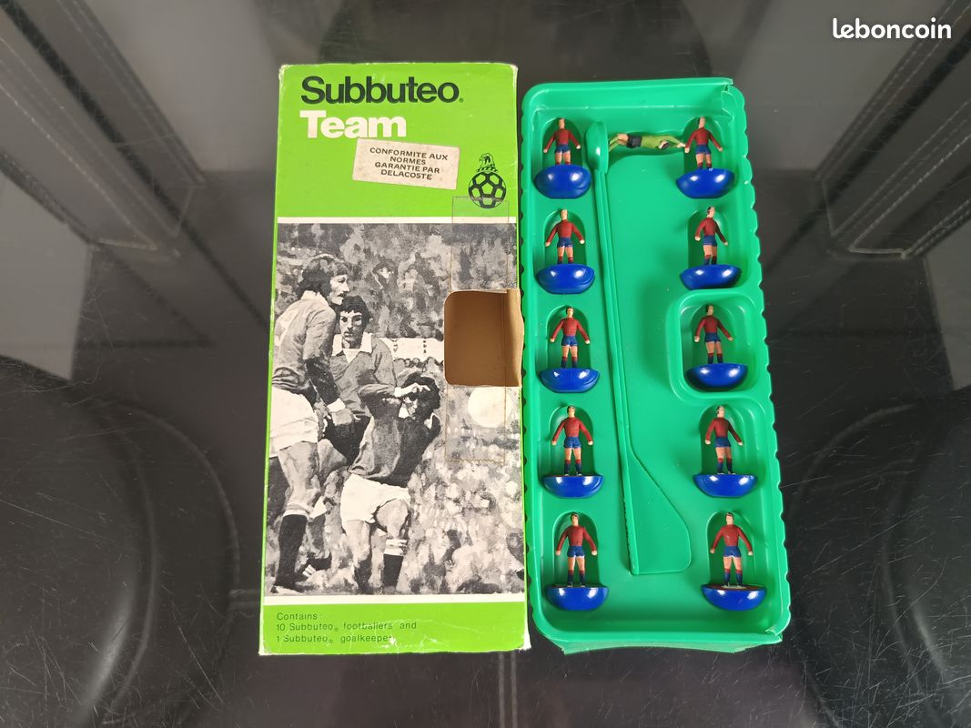Équipe De France Subbuteo Vintage – Ultra Léger LW – Complète Réf 733