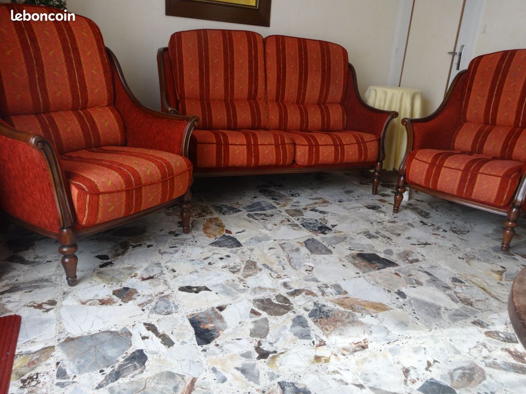 Canapé et 2 fauteuils confortables (image 2)