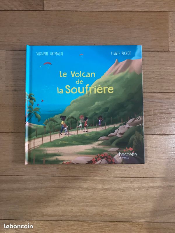 Livre 📖 enfant Le volcan de la Soufrière « merveilles de France » (image 1)