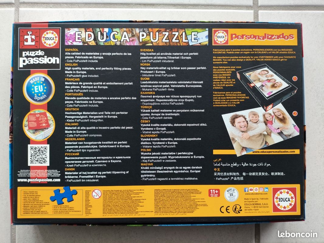 Puzzle Marvel Heroes 500 pièces EDUCA (image 3)