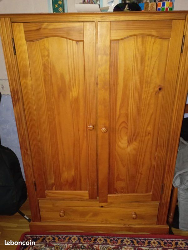 Chambre enfant complète bois massif (image 5)