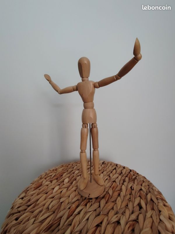 Mannequin pour dessin en bois ✏️ (image 4)