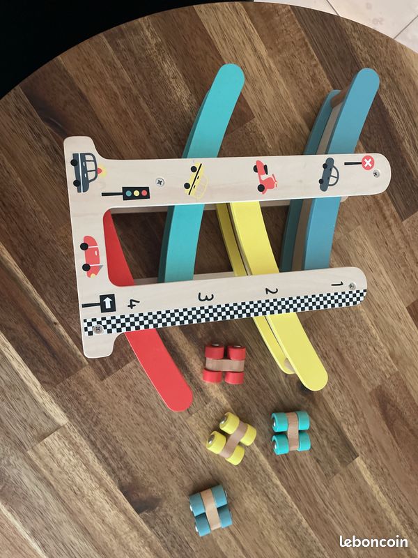 Jeu voiture / circuit en bois verbaudet (image 3)