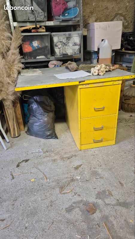 Bureau acier (image 1)