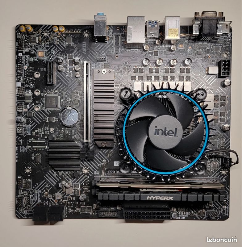 Bundle Cpu Intel I3 12100F, +carte mère H610MHP Oran Oran
