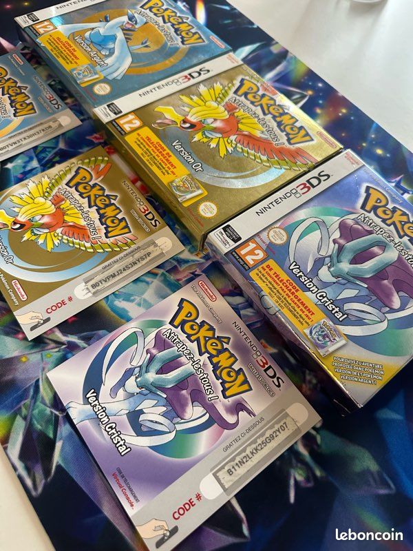 Pokémon Version Or 3DS (Nintendo 3DS) - (CODE IN BOX) - VF - RARE - NEUF