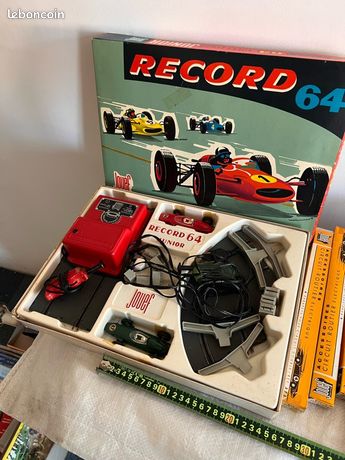 coffret boite Ref: 394 Jouef Record 64 Circuit course Junior Avec