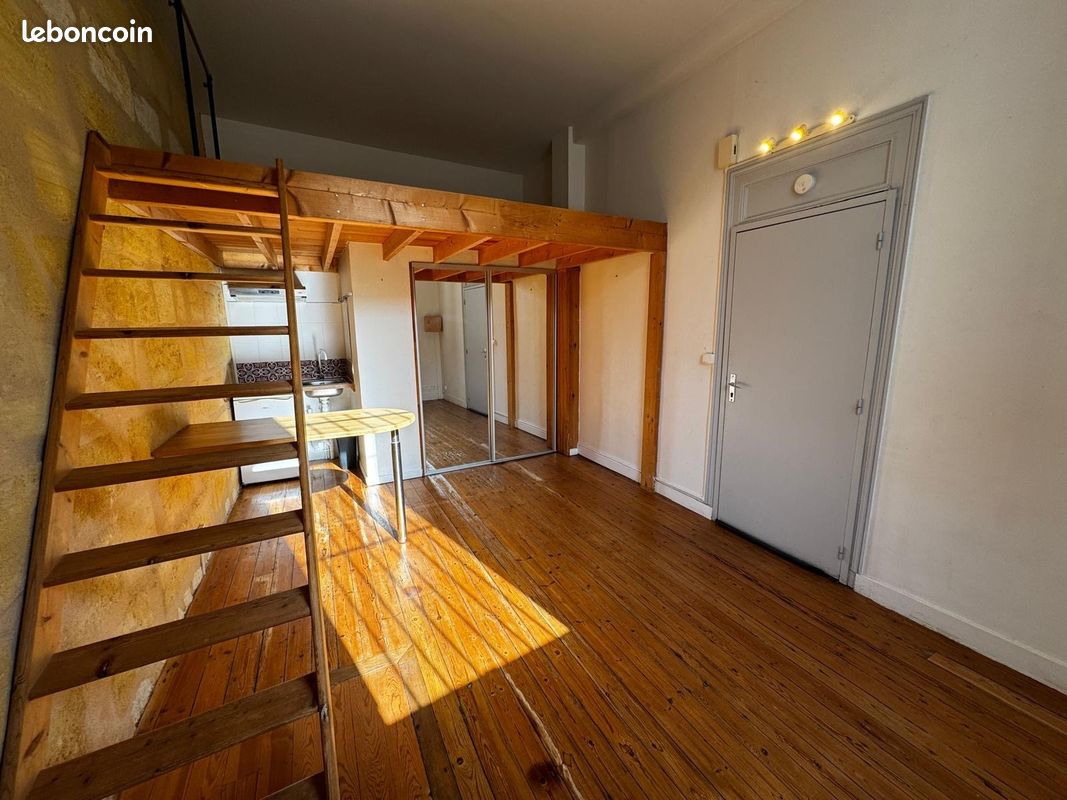 Appartement 1 pièce 17 m² · à Bordeaux · 17 m² · 620 €/mois