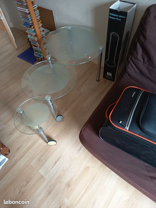 Table basse en verre (image 3)
