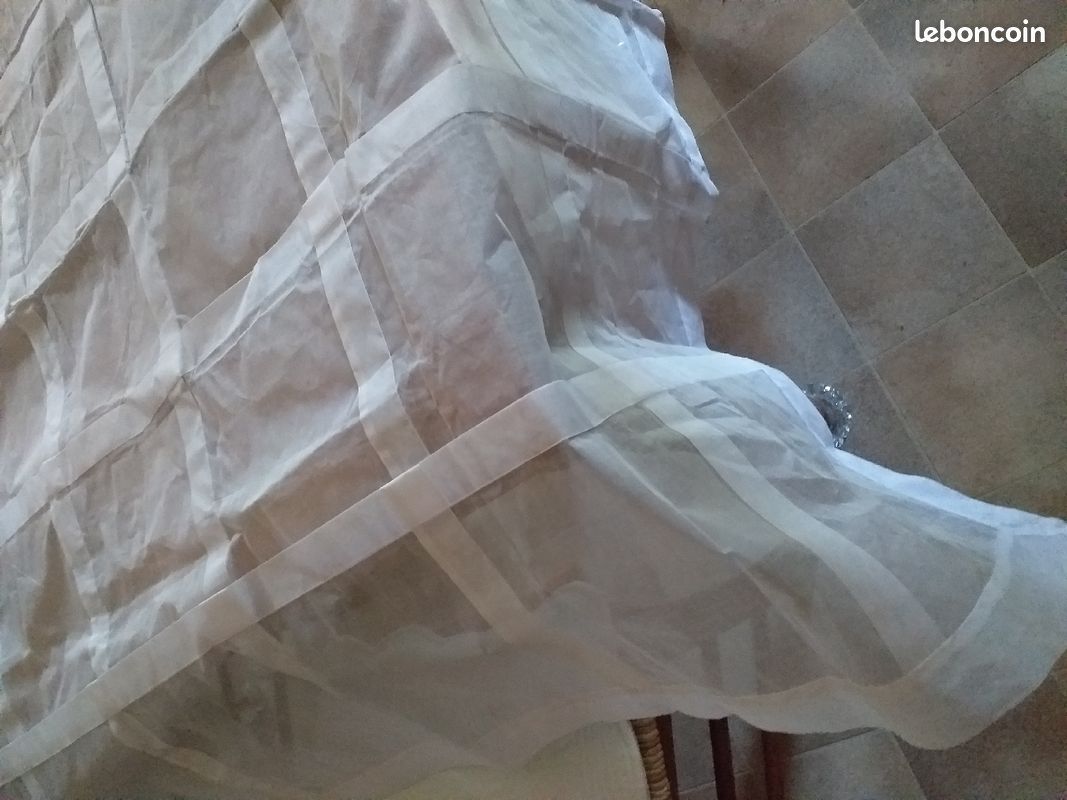 Nappe Tarrington House blanche 130x130 (image 2)