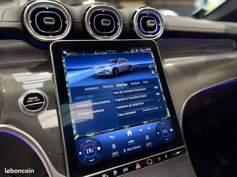 Mercedes CLASSE C GLC 400 E HYBRID EQ 252+129CH AMG LINE 4MATIC (image 39)