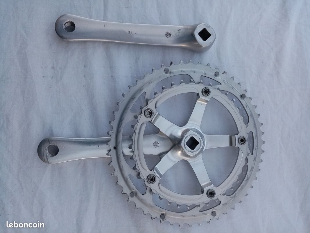 Pédalier Campagnolo Veloce 2 Plateaux - Pour Vélo De Route/course, Occasion En Bon état