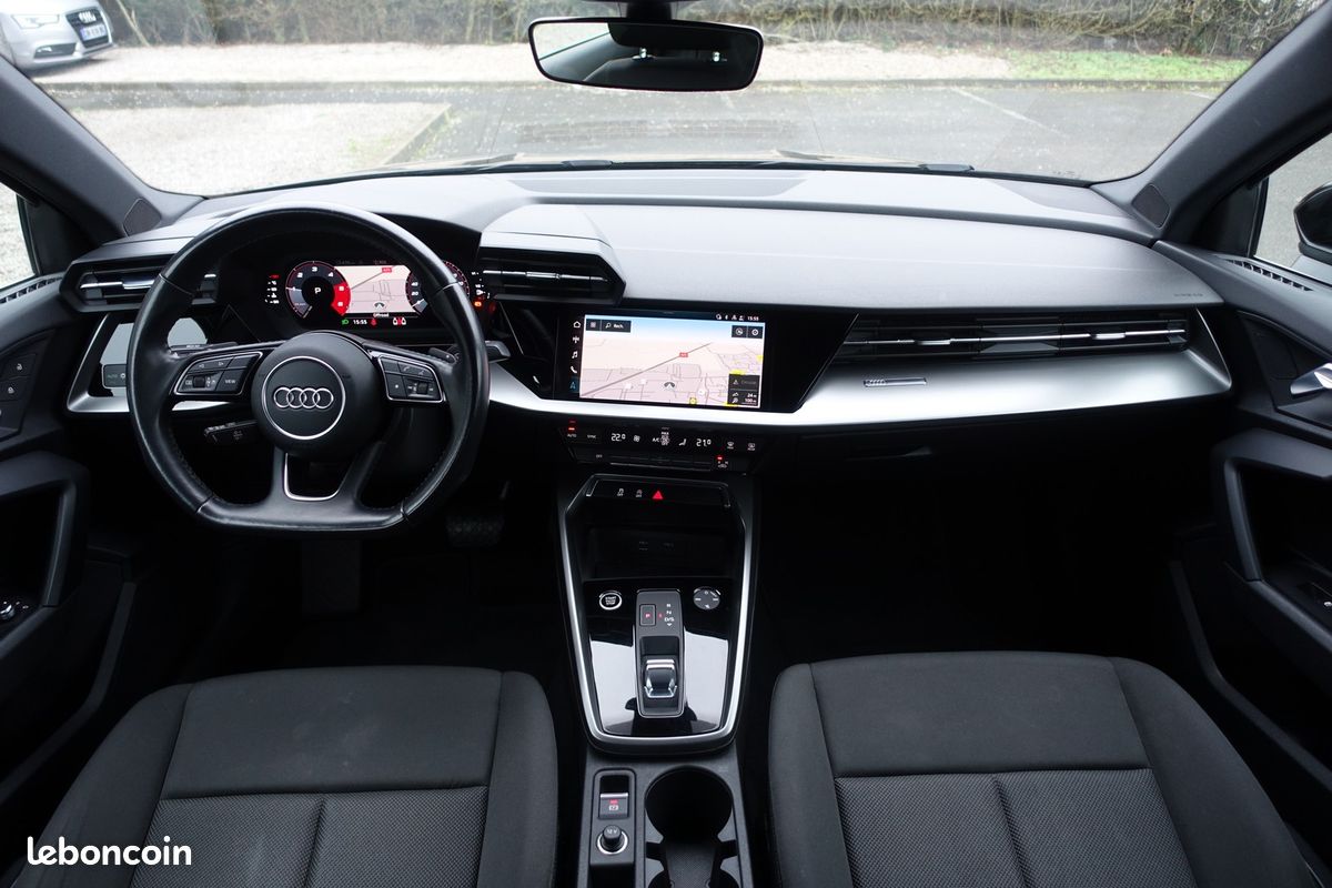 A3 Berline 35 Tdi S-Tronic 150ch Virtual Cockpit/Gps Europe/Carplay/Régulateur/1*Main/Garantie 12 Mois (image 7)