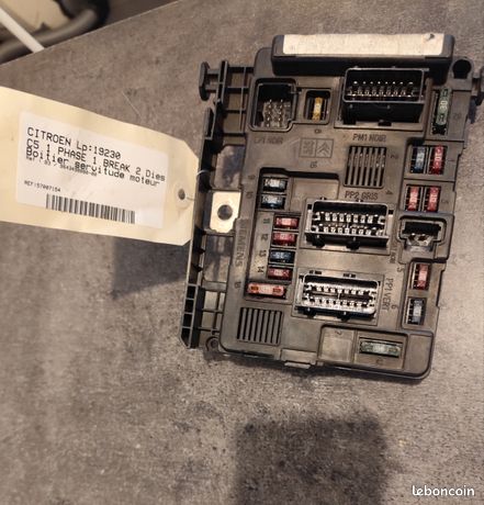 Boîtier Servitude Moteur (BSM) Pour CITROËN C5 Phase 1 – 2.2 HDI 2003