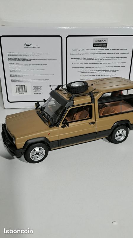 Ottomobile 1/18 talbot matra simca rancho grand raid - Collection