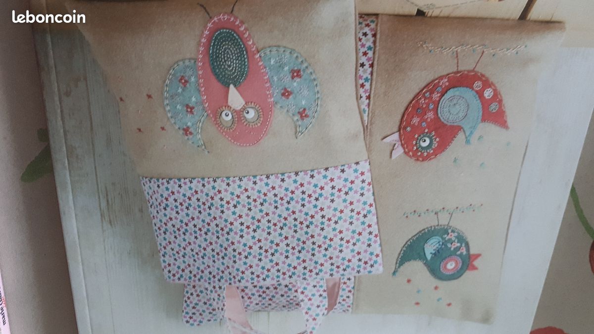 Deux livres broderie points comptés/ de croix (111123) (image 9)