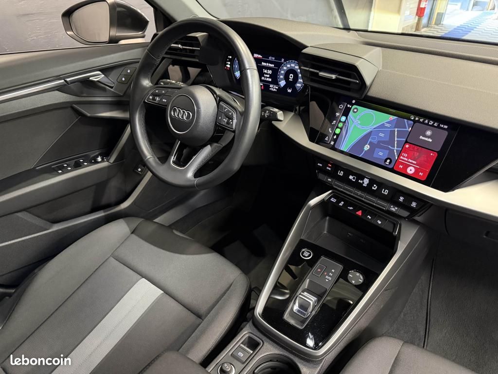 AUDI A3 SPORTBACK 1.4 40 TFSIe 204 CH S-Tronic - CarPlay - Camera de recul (image 14)
