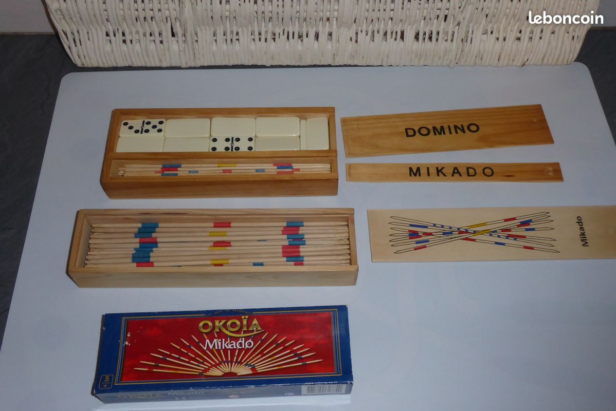 Jeu de dominos et mikados (image 2)