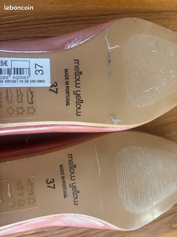 Chaussures roses Mellow Yellow (image 9)