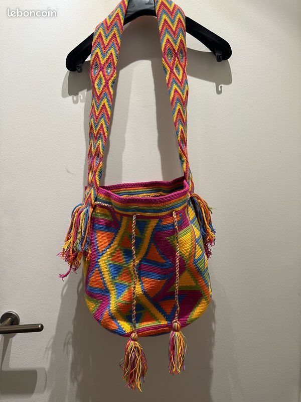Sac bandoulière Miss Mochila Multicolore en Coton - 31415138